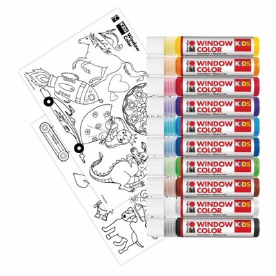 Window Color kolor 10 x 25 ml