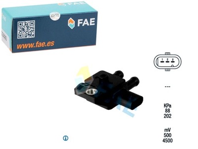 SENSOR DE PRESIÓN GASES DE ESCAPE FAE 16144 TOYOTA AVENSIS 3 15- FAE  