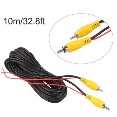 10M/12M/15M/20M CABLE VIDEO RCA WIDOK CON PARTE TRASERA SAMOC  