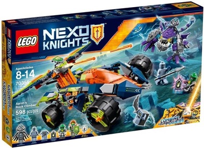 Klocki LEGO Nexo Knights 70355 - Wspinacz Aarona