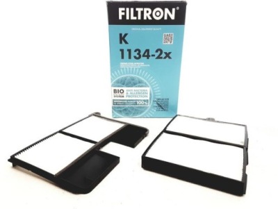 Filtron k 1134-2x фільтр, вентиляція простір пасажирський фото №1