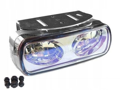 REFLEKTOR LIGHTBAR LAMPA PRZÓD PODWÓJNA 12V H3