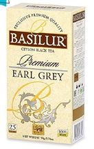 Herbata Basilur czarna Premium Earl Grey 25 szt