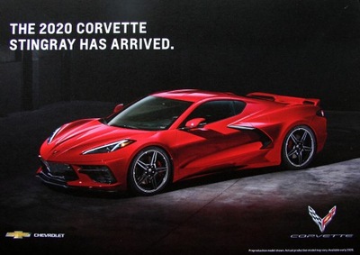 Corvette Stingray prospekt model 2020