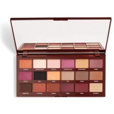 Makeup Revolution Paleta cieni Cranberries chocola