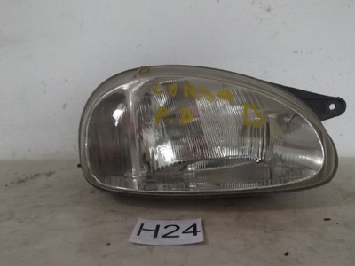 Opel corsa b лампа правый перед фото №1