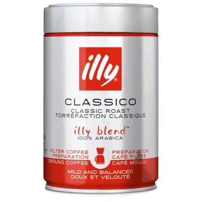 Kawa mielona illy Classico Filter Coffee 250g