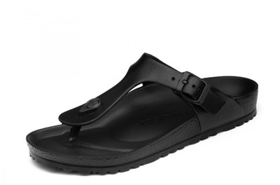 Birkenstock Gizeh czarne męskie klapki japonki 42