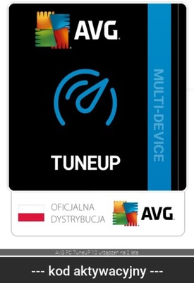 AVG PC TuneUP 10 urządzeń na 2 lata
