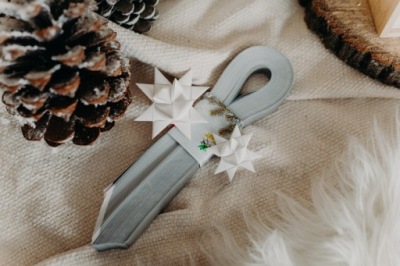 Paski do robienia gwiazdek srebrne średnie