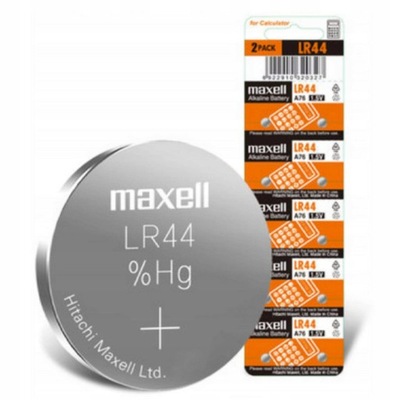 1szt Maxell G13 / AG13 / L1154 / LR44