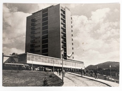 SZCZAWNICA - HOTEL HUTNIK 1962 PRL
