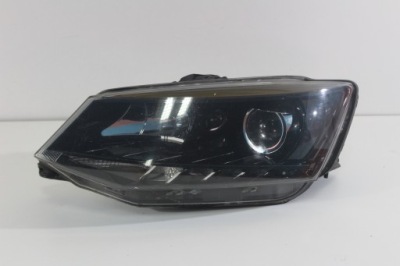 Лампа левая перед skoda fabia iii 3 линза led eu oem 6v1941015a фото №1