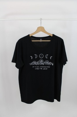 SHEIN T-SHIRT Z NADRUKIEM ROZM XL 495