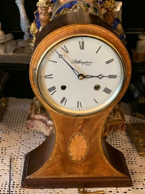 Piękny ciekawy zegar - mechanizm HERMLE - XIX wiek