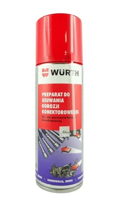 Preparat do usuwania korozji konektorowej Würth 089360 Rozpuszczalnik 200ml