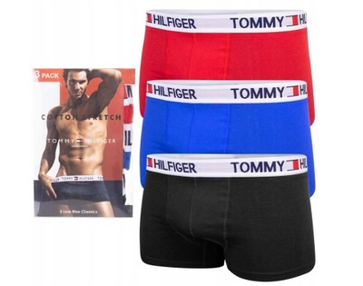 BOKSERKI MĘSKIE TOMMY HILFIGER 3-PACK