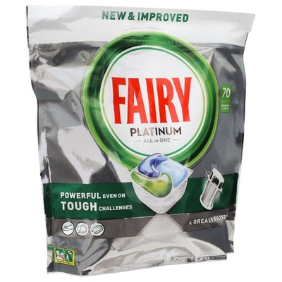Tablety do umývačky riadu Fairy Platinum All In-One 70ks