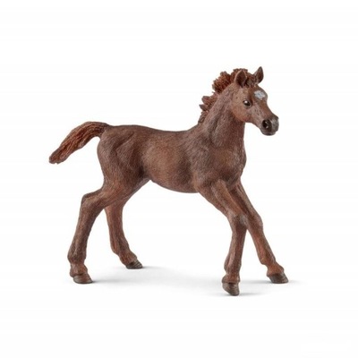 SCHLEICH 13857 ŹREBIĘ PEŁNEJ KRWI ANGIELSKIEJ