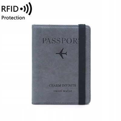 RFID multi-function travel wallet passport holder