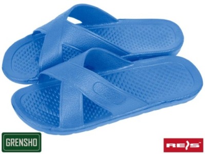 KLAPKI 43 NIEBIESKI na basen