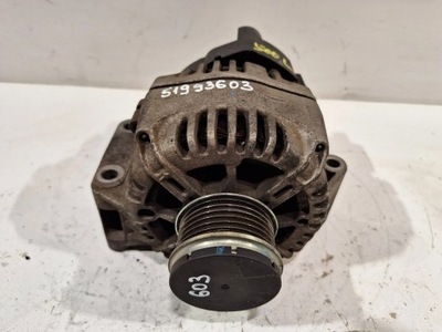 Генератор 51993603 fiat tipo 2 1.3 mjet 16- фото №1