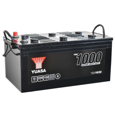 АКУМУЛЯТОР YUASA SHD 12V 220AH 1150A L+ YBX1632