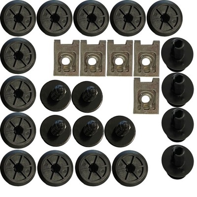 Sprinter w906 06- vw crafter клипсы подкрылок фото №1