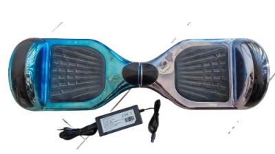 DESKOROLKA ELEKTRYCZNA HOOVERBOARD NIEBIESKA STAN DOBRY