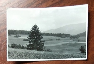 Karkonosze panorama 1953 r.