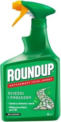 ROUNDUP NA CHODNIKI PODJAZDY RANDAP NA CHWASTY 1L