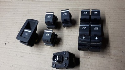 A4 b9 8w панель кнопок окон хром зеркал фото №1