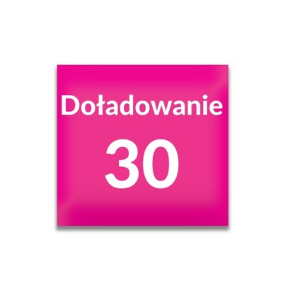 Doładowanie T-Mobile 30 zł