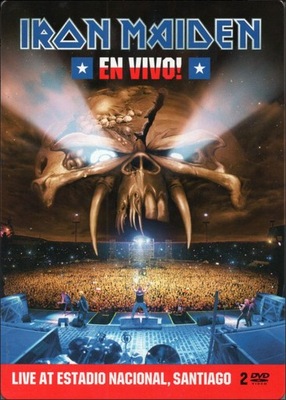 2x Dvd: IRON MAIDEN En Vivo! (Live At Estadio Nacional, Santiago) DVD-Box