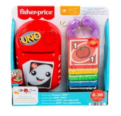 FISHER PRICE ZABAWKA UCZĄCE UNO HHH91 6M+