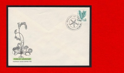 3177 FDC k1 1991 Rośliny lecznice wyd.5