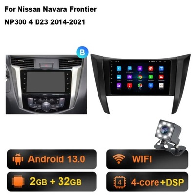 NAWIGATOR GPS PARA NISSAN NAVARA FRONTIER NP300 2015-2021 CARPLAY ANDROID  