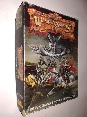 WARRIOR KNGHTS The Epic Game Game Of Power And... - GAMES WORKSHOP 1985