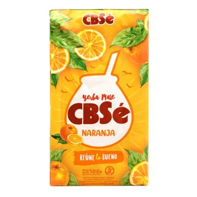 Yerba Mate CBSe Naranja (pomarańczowa) 0,5kg 500g