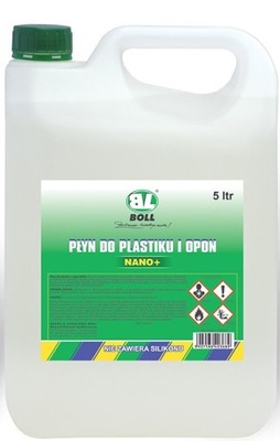 BOLL PŁYN do konserwacji PLASTIKU I OPON - 5L