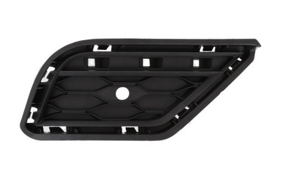 Vw t-roc 17- решётка радиатора решётка бампера задняя левая фото №1