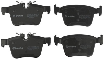 Brembo тормозные колодки тормозные задняя land rover discovery range rover evoque velar фото №1