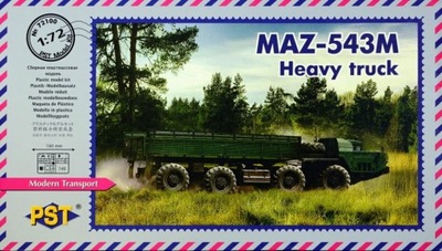 PST 72100 1/72 MAZ-543M Heavy truck