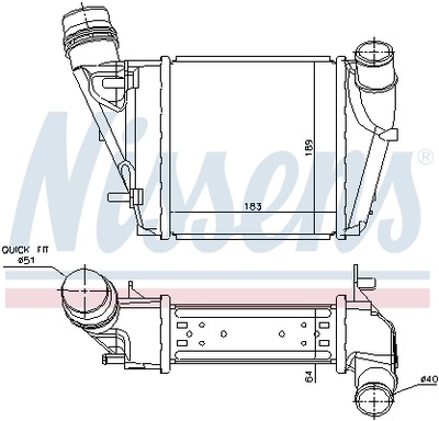 ИНТЕРКУЛЕР NISSENS NIS 96410