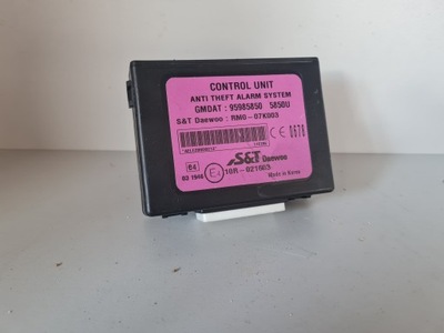 Chevrolet spark 3 iii 09- модуль сигнализация 95985850 фото №1