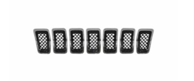 Решётка радиатора решетка решётки хром jeep cherokee kl 2019- фото №1