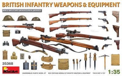 MINIART 35368 1:35 British Infantry Weapons & Equipment