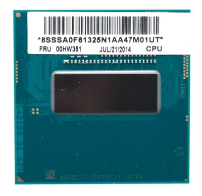 Procesor Intel Core i7-4810MQ SR1PV 4 x 2,8GHz