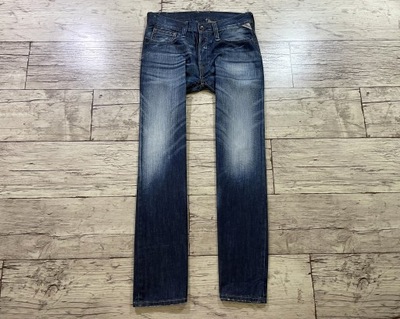 REPLAY Spodnie Męskie Jeans W33 L32 pas 88 cm