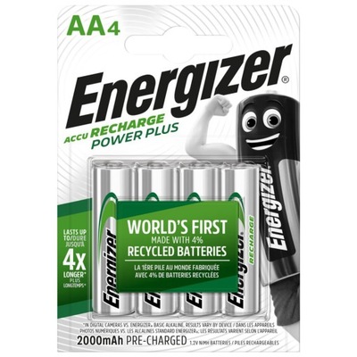 ENERGIZER AKUMULATORKI AA R6 NI-MH 2000MAH 4BL